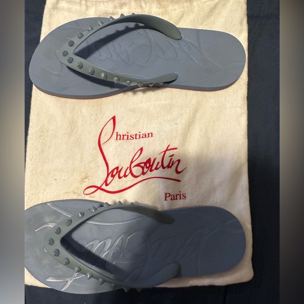 Christian Louboutin Flip Flops